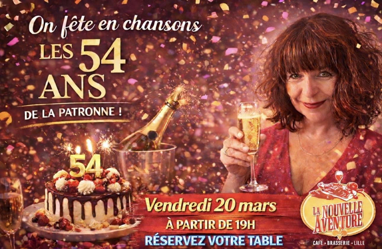 Évènements - La Nouvelle Aventure - Restaurant Lille - restaurant a faire LILLE