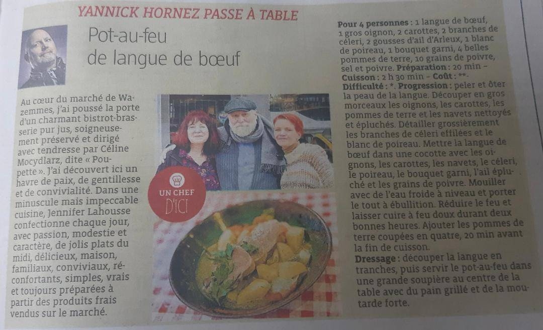 On parle de nous - La Nouvelle Aventure - restaurant LILLE - restaurant a faire LILLE